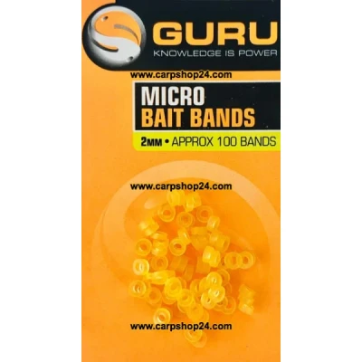 Afbeelding van Guru Micro Bait Bands (100 pcs) Maat : 2mm