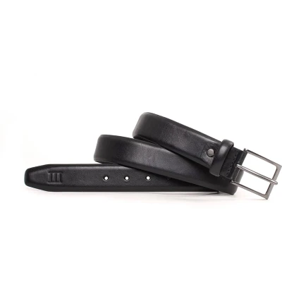 Afbeelding van TRESANTI ELIDORO Gebombeerde leren riem zwart Size 85