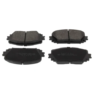 Afbeelding van MAPCO 6869 Remblokkenset Vooras Excl. slijtage waarschuwingscontact Met anti kreukplaat TOYOTA: Yaris II Hatchback, III Hatchback