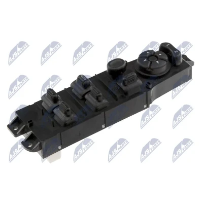 Afbeelding van NTY EWS CH 019 Schakelaar, raamopener Links voor JEEP: Cherokee II (XJ) 4.0 i, 2.5 TD 4x4, i 2.5, Tdi 4x4 1984 2001