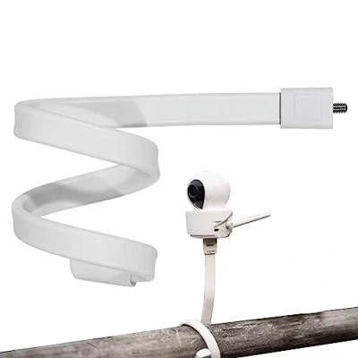 Afbeelding van Babyfoon Mount Camera Plank, Monitor Stand Flexibele Baby Plank Beugel, Houder voor Wieg Cot Planken Meubels Kwekerij Thuis Neflum