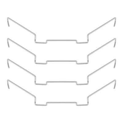Afbeelding van Create idea 4Pcs 9Cm CPU Heatsink Fan Draad Gesp Rvs Computer Koeling Clips Bovenste Haak Type Bevestiging Clip Voor Holle As Fans