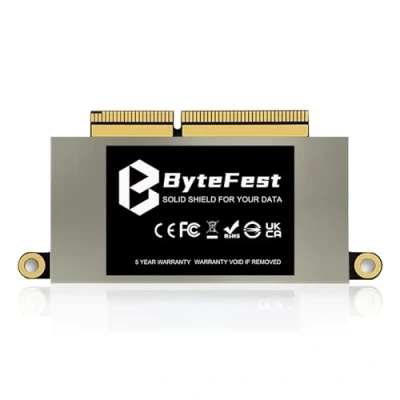 Afbeelding van ByteFest SSD 1 TB voor Apple MacBook Pro Retina A1708 (2016 2017) Non Touch Bar Modellen, Interne Solid State Drive M.2 PCIe NVMe Gen3.0x4