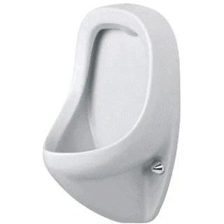 Afbeelding van Duravit ben urinoir wit met verdekte toevoer afvoer horizontaal of verticaal zonder vlieg 0847370000