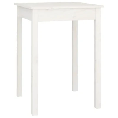 Afbeelding van Eettafel 110X55X75 cm Massief Grenenhout Honingbruin 55 x 75 / Wit