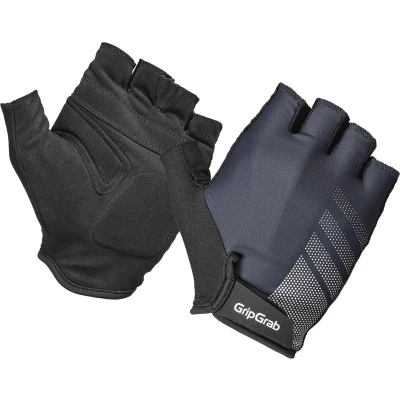 Afbeelding van GripGrab Ride RC Lite Korte Vinger Zomer Fietshandschoenen met Padding Navy Blauw Unisex Maat M
