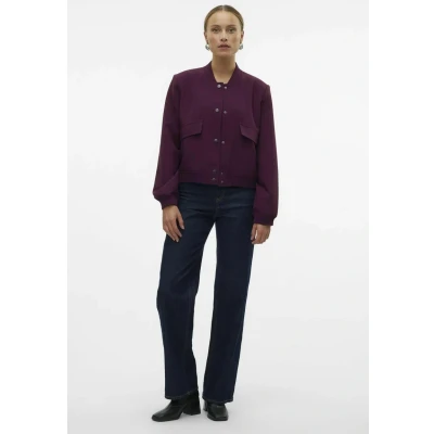 Afbeelding van Vero Moda Vmamala Short Bomberjacks, Dames, Maat: Large, Winetasting