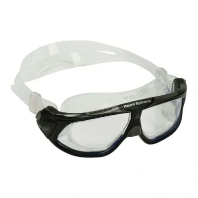 Afbeelding van Aquasphere Seal 2.0 Zwembril Volwassenen Clear Lens Zwart/Grijs