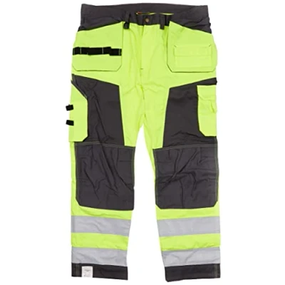 Afbeelding van Blåkläder Werkbroek HIgh Vis 15681811 Geel/Medium Grijs Maat 52 7330509676189