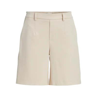 Afbeelding van Object Objlisa MW WIDE NOOS Shorts, Dames, Maat: 42, Sandshell