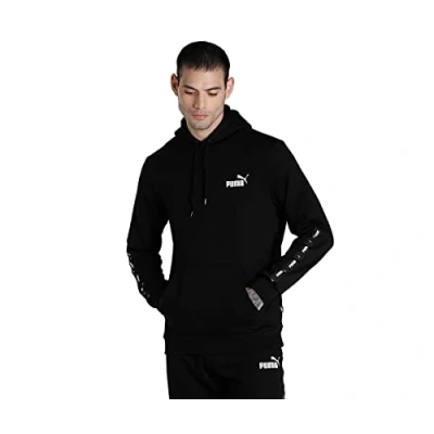 Afbeelding van Puma Essentials Tape heren hoodie zwart Maat: XXL