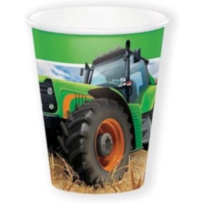Afbeelding van Tractor Time bekers 266ml 8 stuks