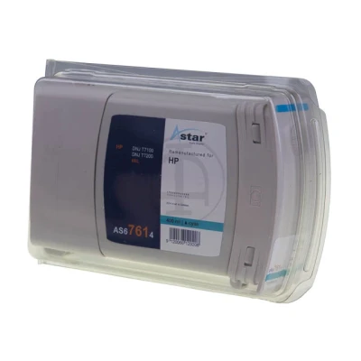 Afbeelding van As67614 Astar Hp 761 Dnj Inkt Cyaan Rebuilt Blister 400Ml