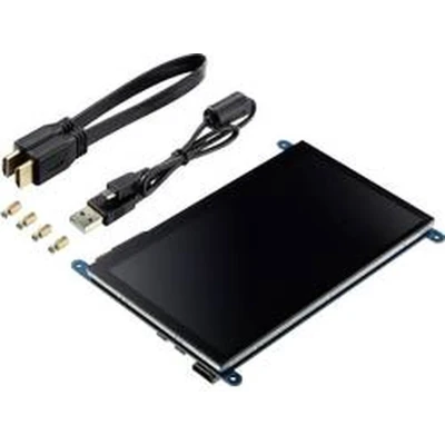 Afbeelding van TRU COMPONENTS Touchscreenmodule 17.8 cm (7 inch) 800 x 480 Pixel Geschikt voor serie: Raspberry Pi, Banana Pi