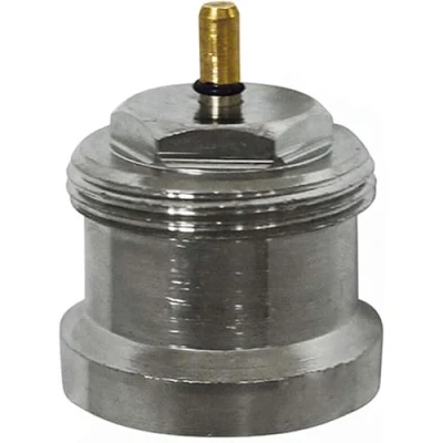 Afbeelding van Eurotronic 700128 Oventrop, metalen adapter voor radiatorthermostaten, radiatorventieladapter, lange levensduur, accessoires radiatorthermostaat, aansluiting: M 30 x 1,0 mm