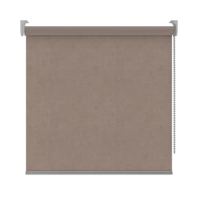 Afbeelding van Rolgordijn velvet Smart verduisterend Taupe 120x190cm (Taupe)