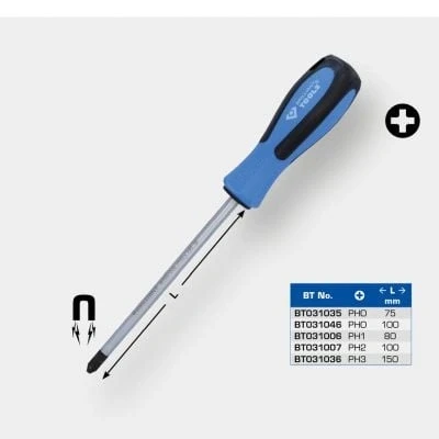 Afbeelding van Brilliant Tools BT031006 Kruiskop schroevendraaier