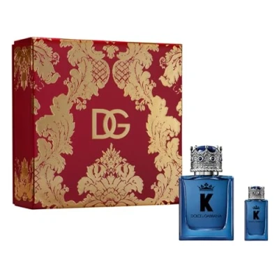 Afbeelding van K by Dolce&amp;Gabbana eau de parfum intense 100 ml + 10 geschenkset