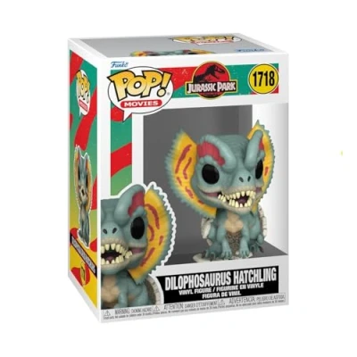 Afbeelding van Funko POP! films: Jurassic Park Hatchling Dilophosaurus Vinyl Verzamelfiguur Cadeau idee Officiële Merchandise Speelgoed voor kinderen en volwassenen Filmfans Modelfiguur