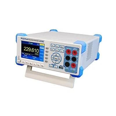 Afbeelding van Peaktech 4096 grafische tafelmultimeter TFT display datalogger LAN USB