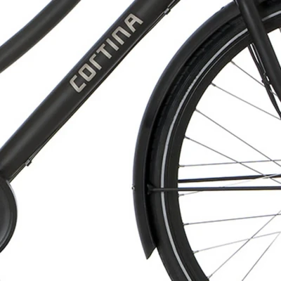 Afbeelding van Cortina Spatbord voor 28 U1/E U1 black matt