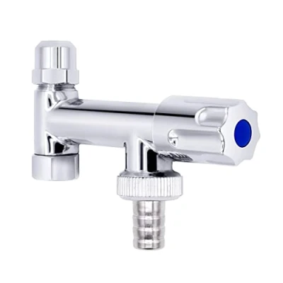 Afbeelding van VARIOSAN apparaat reserve ventiel 11107, Eckfix, messing, design handgreep, terugslagklep, verchroomd