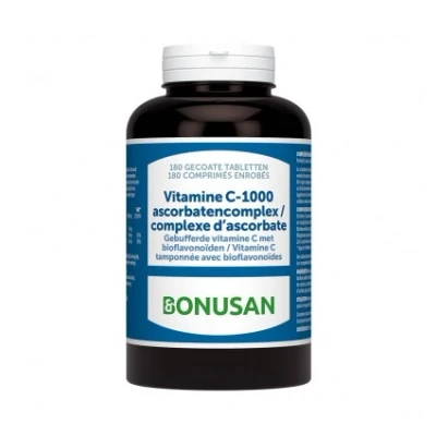 Afbeelding van Bonusan Vitamine C 1000 ascorbatencomplex 180 tabletten