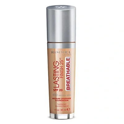 Afbeelding van Rimmel Lasting Finish Breathable Foundation 400 Natural Beige