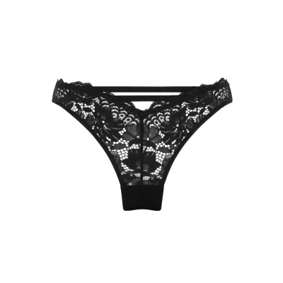 Afbeelding van Hunkemöller Andrea Brazilian String, Dames, Maat: MxM, Black