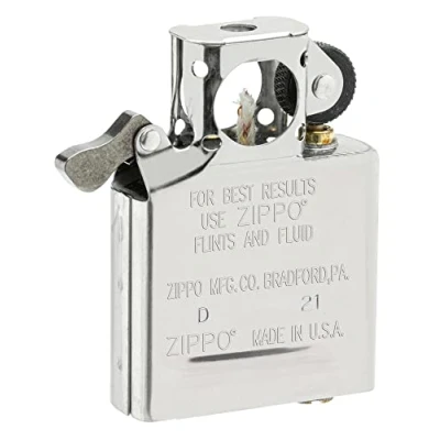 Afbeelding van Zippo, Pijp Chroom Elegant ontwerp, optimale compatibiliteit, winddicht vlammechanisme, duurzaam en navulbaar, verwisselbaar met traditionele aansteker insert, One Size
