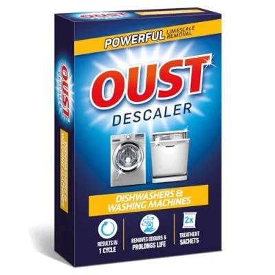 Afbeelding van Oust Vaatwasser &amp; Wasmachine Ontkalker 2 x 75g zakjes