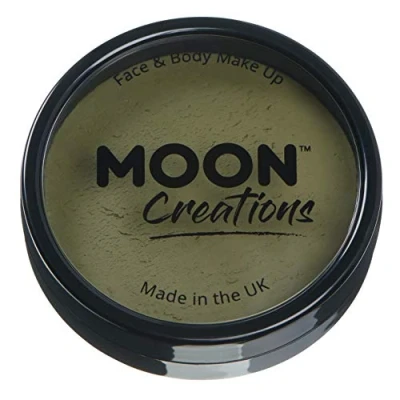 Afbeelding van Moon Creations Professionele watergeactiveerde gezichtsverf Legergroen