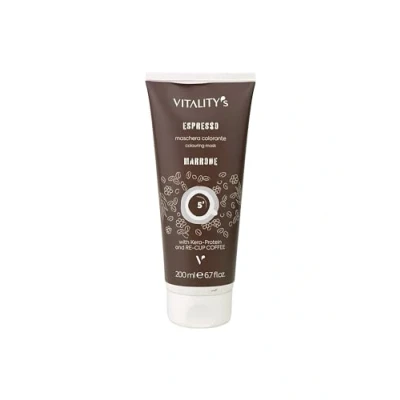 Afbeelding van Vitality&#039;s Masker Espresso Colouring Mask Marrone 200ml