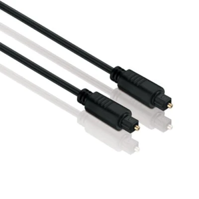 Afbeelding van HDSupply TC020 030 Toslink S/PDIF audiokabel, optische LWL, stekkerstekker, Ø 5,0 mm, 3,00 m, zwart