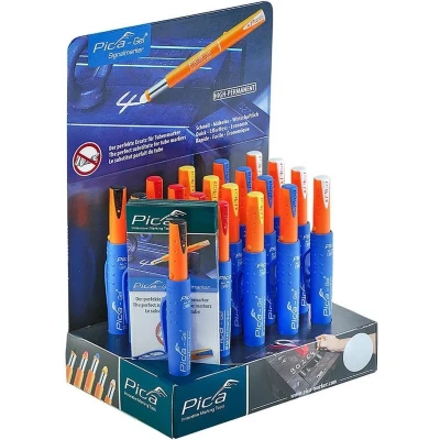 Afbeelding van Lyra Pica gel marker display (20 markers in 5 kleuren)