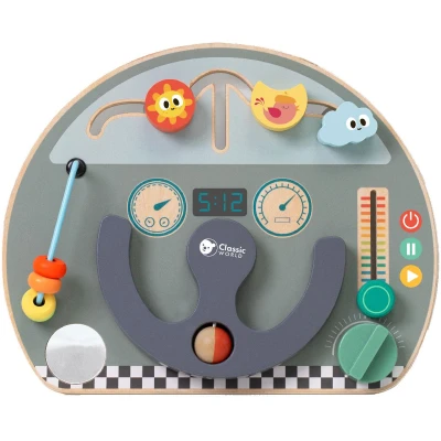 Afbeelding van CLASSIC WORLD Multifunctioneel Manipulatiebord 6in1 Reizen