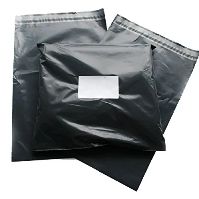 Afbeelding van triplast 12 x 91,4 cm plastic envelop bag grijs (100 stuks)
