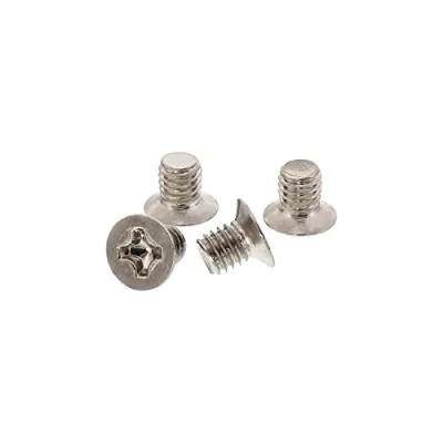 Afbeelding van InLine 3mm, 77781A 100 pack schroevenset voor 6,35 cm (2,5 inch) harde schijf/SSD, 3 mm, platte verzonken kop zilver