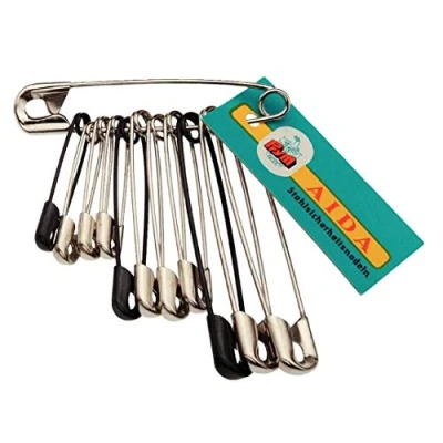 Afbeelding van Prym 085288 Spille di sicurezza ST 27/38/50 mm, colore: Argento/Nero
