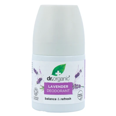 Afbeelding van Dr Organic Lavender Deodorant Roll On 50ML