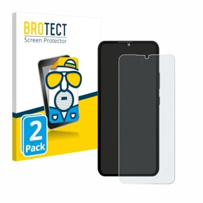 Afbeelding van BROTECT Anti glansfolie Schermbeschermer Matte schermbeschermfolie (2 Stuk, Cubot A10), Smartphone beschermfolie, Grijs