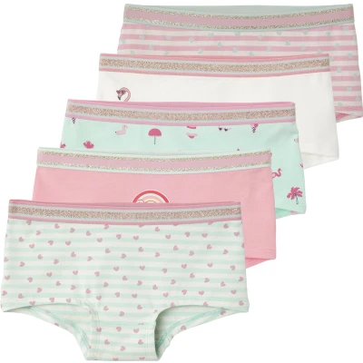 Afbeelding van Vertbaudet Set van 5 shorties voor meisjes Oeko Tex®