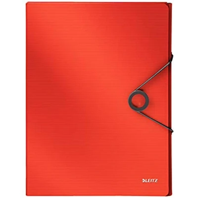 Afbeelding van Leitz 45681020 Solid opbergbox PP A4, lichtrood
