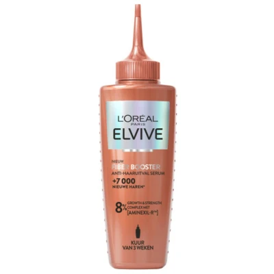Afbeelding van 3x L&#039;Oréal Elvive Fiber Booster Anti Haaruitval Serum 102 ml
