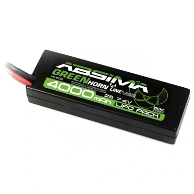 Afbeelding van Absima LiPo accupack 7.4 V 4000 mAh Softcase T stekkers