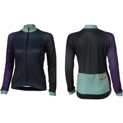 Afbeelding van XLC SHIRT RACE DS LM BL/PA S