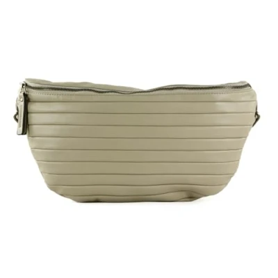 Afbeelding van FREDsBRUDER Leren Gordeltas Schoudertas Tabily Beltbag Cool Stone Crème