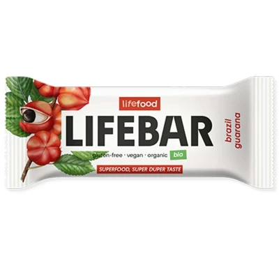 Afbeelding van Lifefood Lifebar Brazil guarana bio 40 g