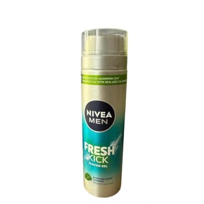 Afbeelding van Nivea Men Fresh Kick Scheerschuim 200ML