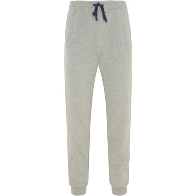 Afbeelding van Heren joggingbroek met boorden Grijs Maat 60